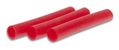 UNI CAT Silicone Hook Tubes XXL 10st 3cm clear — red