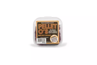 SONUBAITS Pellet O'S 14mm Spicy Sausage 120g — 8.00 Spicy Sausage