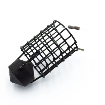 Speedfutterkorb 50g 28x34mm Edelstahl schwarz — M 50.0