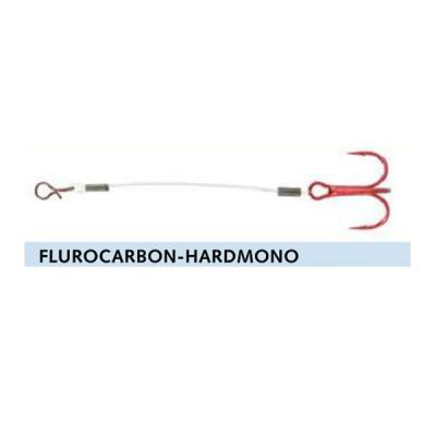 BALZER Edition Zander Angsthakenvorfach Fluorocarbon Hardmono 3,5cm #8 — 3.50