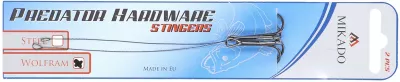 MIKADO Wolfram Stinger 5cmx5Kg - Drillingshaken: 8 - 2st — Schlaufe 1/0 13.0