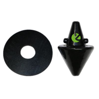 ZECK FISHING Disk Teaser 190g — Black 150