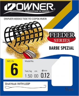 OWNER FRL-044 Feeder Barbe 14 100cm Brüniert 0,20 — 8