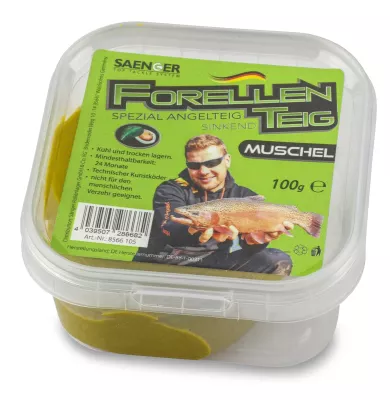 SÄNGER Forellenteig 100g Stinky Cheese — Muschel