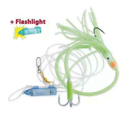 AQUANTIC Seehecht Rig — Flashlight 8/0