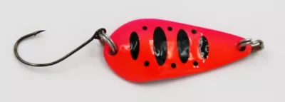 EFT Trout Skid Spoon 2.8g yellow pink orange-dot — pink black-dot 2.80
