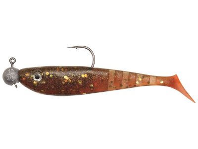 KINETIC Charmy R2F 110mm 18g Motoroil 3st Gummifische Softbaits — 11.0 Motoroil