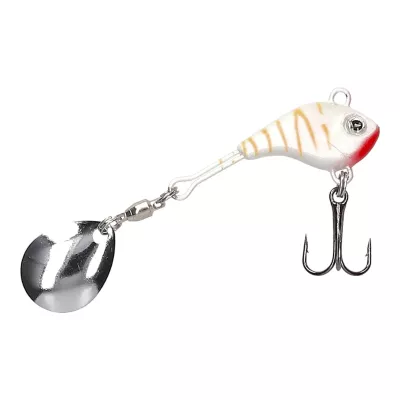 MOSTAL FASJ Blue Silver 13g Fast Action Spinjig Spinner Jigk — Perl Orange Tiger 13.0