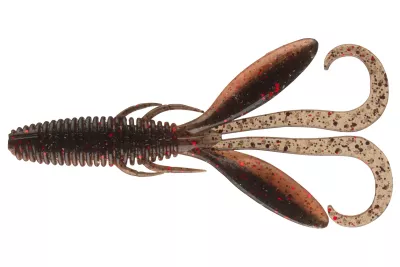 DAIWA Steez Hog black shrimp head 5.6cm 10Stk. Gummikrebs — 5.60 black shrimp head