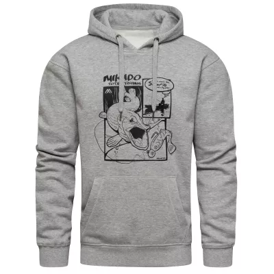 MIKADO Hoodie - Sicario Size XXL - Grey - 1 Pcs. — S Grau