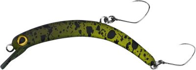 BALZER Forellen Wobbler PEACHY Black Albino, 5,7cm sinkend 1st — 5.70 Pellet