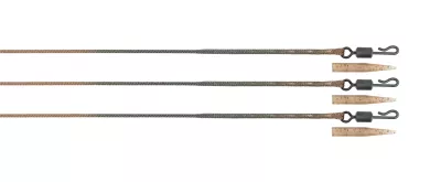 FOX Edges Camo 30lb Submerge Leaders 3st — 50.0 Leadcore Leaders