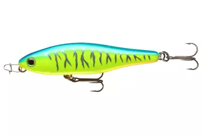 DAIWA Steez Pencil 60F black 6.0cm 4.2g Stickbait schwimmend Top Water — 60F 6.00 blue back chart