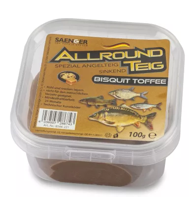 SÄNGER Allroundteig 100g Liver Squid — Bisquit Toffee