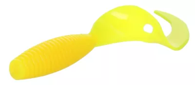 MIKADO Köder - Twister 38mm/ Salty Carmel - 10st — 3.80 Yellow