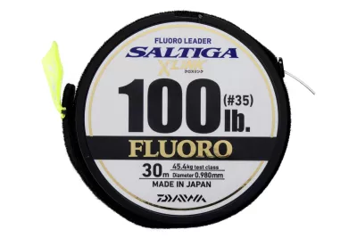 DAIWA Saltiga X'Link Fluorocarbon Leader transparent 0.26mm 4.50kg monofile Angelschnur — 30.0 transparent 0.98