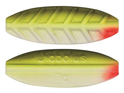 KINETIC Diabolus Inline 7g Blue/Yellow Inlineblinker — Hopla 3.50