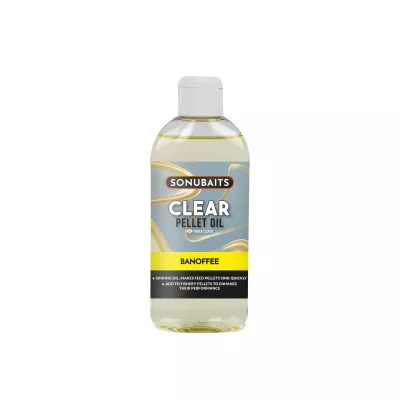 SONUBAITS Clear Pellet Oil Banoffee 200ml — Banoffee