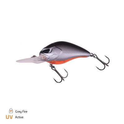 ZECK Danny 4.5cm - 0.5m F Perch — Deep 5.50 Grey Fire