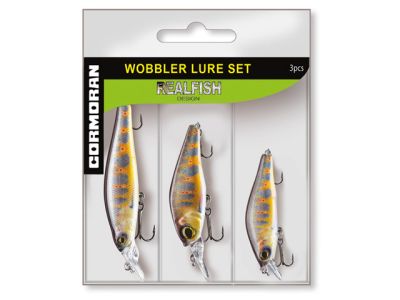 CORMORAN "Baby Brown Trout Design" Lure Set 5.0/5.5/6.5cm 3Stk. — baby brown trout