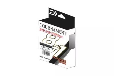 DAIWA Sinking Feeder Braid steel grey 0.12mm 135m geflochtene Angelschnur — 135 steel grey 0.08