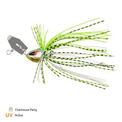 ZECK BA Chatter-Rushka 7.5g Baitfish — Chartreuse Party 10.0