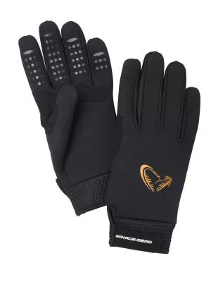 SAVAGE-GEAR Neoprene Stretch Glove M Black — M Black