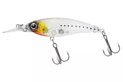 DAIWA Steez Shad 60SP-MR shirauo 6.0cm 6.7g Minnowbait schwebend Medium Deep Runner — 60SP-SR 6.00 shirauo