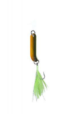 BALZER Trout Attack Forellenblinker Agro kupfer-rot 3cm 2,5g — Schwarz Orange 2.50