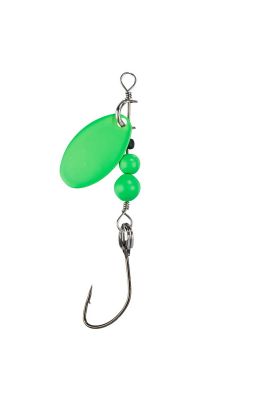 BALZER Trout Attack Micro Spinner UV grün 3,5cm 1g — grün