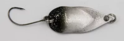 EFT Trout Splash Spoon 2,5g pink black glitter — white black glitter 2.00