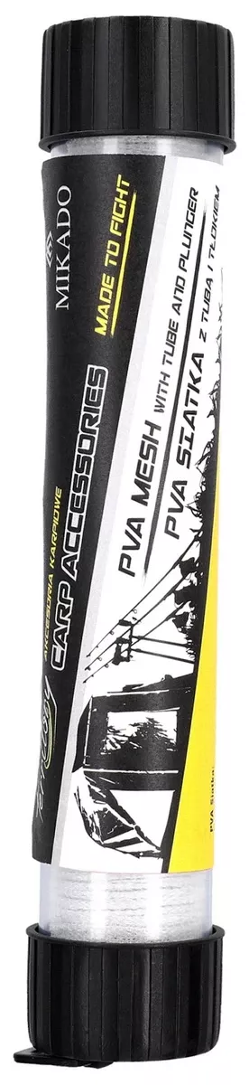 MIKADO PVA Mesh Tube Plunger Schnellauflösend 44mm/5m - 1st — Komplettset 5m 44.0 schnell auflösend