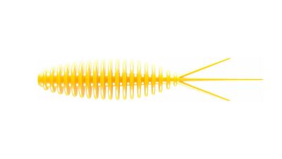 LIBRA LURES Turbo Worm 56 Cheese 006-Hot Yellow 8st, Forellenköder, schwimmend und aromatisiert — 5.60 Yellow Cheese