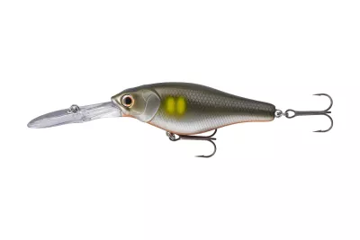 DAIWA Prorex Swift Crank 250 black gold 70mm 12.9g 1Stk. Wobbler — 7.00 spawn ayu
