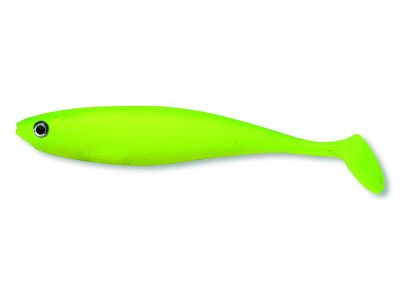 CORMORAN Action Fin Shad 10cm YG Gummifisch — 10.0 UV lime