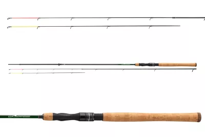 DAIWA Wilderness Coregone 702UL 2+2tlg 3-12g 2.10m — Spin 12 2.10
