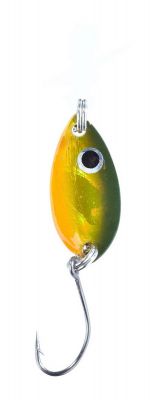 BALZER Trout Attack Forellenblinker Leaf schwarz-orange 1,5g — Schwarz Orange 1.50
