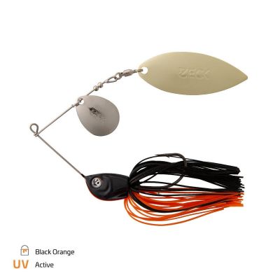 ZECK Spinnerbait 10g Black Orange — Black Orange 10.0