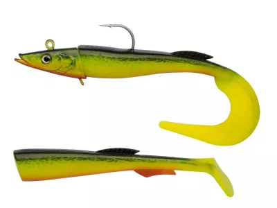 BERKLEY Power Sandeel 21cm - 160g Real Mackerel — 21.0 Hot Cod 130