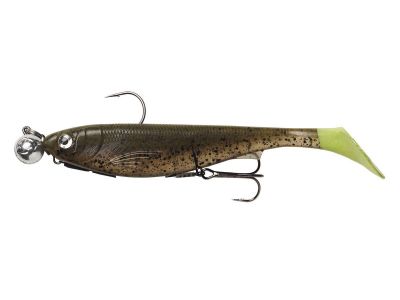 KINETIC Playboy R2F 130mm 25g Transparent Darkness 2st Gummifische Softbaits — 13.0 Transparent Darkness