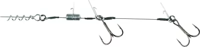 FOX RAGE Ti Pro Harness 20-25cm double size 1/0 / 8g — 1/0