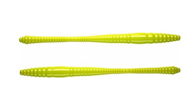 LIBRA LURES Dying Worm 80 Cheese 038-brown 12st, Forellenköder, schwimmend und aromatisiert — 7.00 Apple Green Cheese