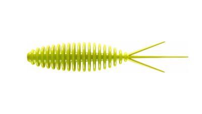 LIBRA LURES Turbo Worm 56 Cheese 006-Hot Yellow 8st, Forellenköder, schwimmend und aromatisiert — 5.60 Apple Green Cheese