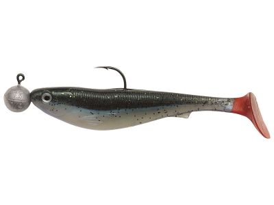 KINETIC Playboy R2F 130mm 25g Transparent Darkness 2st Gummifische Softbaits — 9.00 Moonshiner
