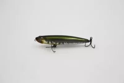 TAIPAN Crazy Pencil Ayu Metallic 90mm — 9.00 Chrome Shad