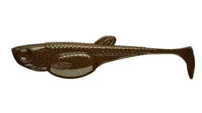 LIBRA LURES Embrion Shad 75 Fish 020-Electro 8st, Forellenköder, schwimmend und aromatisiert — 5.00 Blood Fish