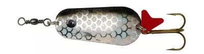 DAM EFFZETT 30.0g Fire Tiger 6.5cm Spoon Blinker — Holographic Black 22.0