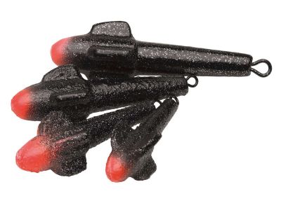 KINETIC Pro Sinker 60g Black/Glitter Iron - Bleifrei 1st — Schwarz-Glitter 40.0