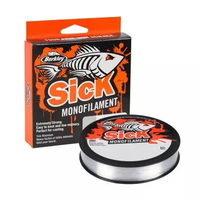 BERKLEY Sick Monofilament Clear 0.30mm 300m 7kg — 300 Clear 0.14