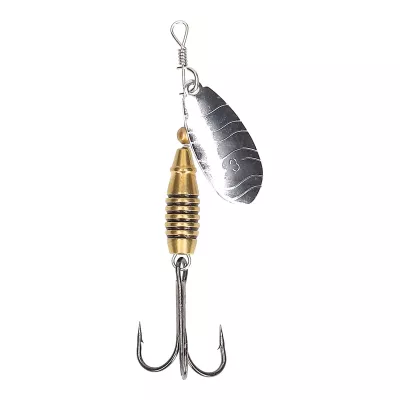 MOSTAL Wave Spin Copper 1, 4g/5.5cm — 1 silver
